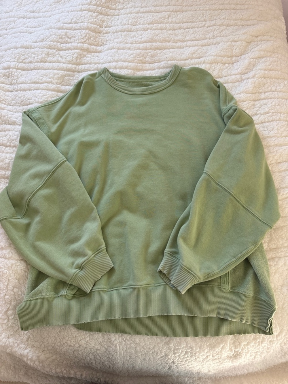 Aerie Crewneck Light Green